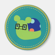 IGGPPCamp Snigel Mascot Magnet