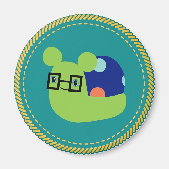 IGGPPCamp Snigel Mascot Magnet (Framsidan)