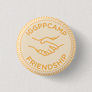 IGGPPCamp vänskapemblem Knapp