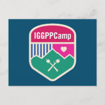 IGGPPCamp-vykort för logotyp