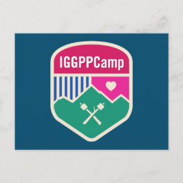 IGGPPCamp-vykort för logotyp Vykort