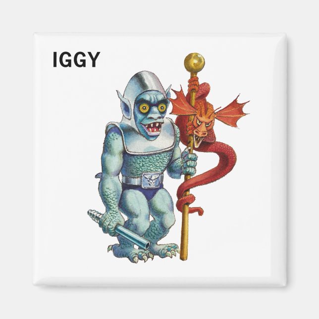 Iggy från Land Ta Magnet (Framsidan)