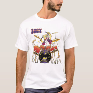 Iggy med bandet t shirt