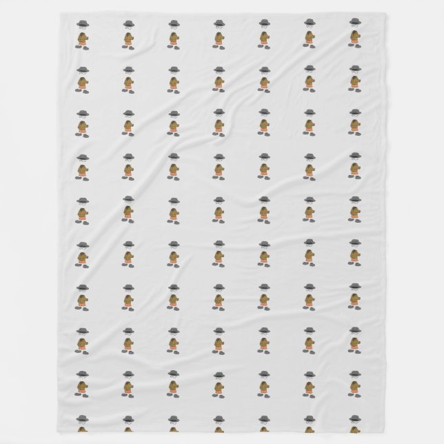 Iggy the Ovisible Boy Fleecefilt (Framsidan)