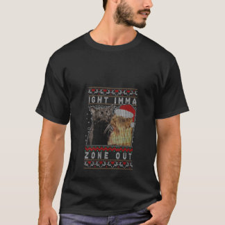Ight Imma Zon Out Cat Staring jul Sweater V T Shirt