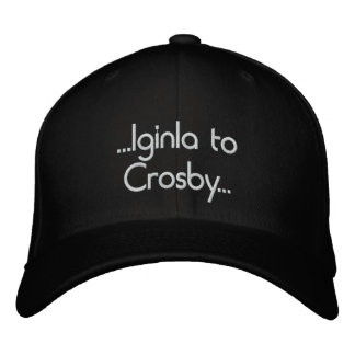 Iginla till Crosby Broderad Keps