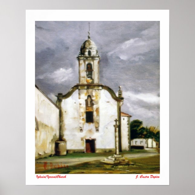 Iglesia/Igrexa/Church Poster (Framsidan)