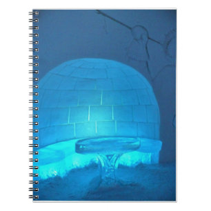 Igloo Room at Hotel de Glace, Quebec, Kanada Anteckningsbok
