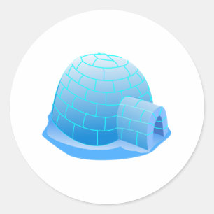 Igloo Runt Klistermärke