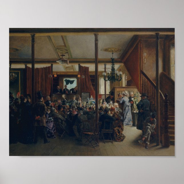 Ignacio de Leon y Escosura - auktionsförsäljning Poster (Framsidan)