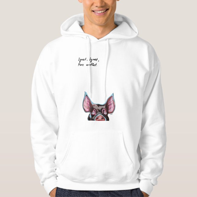 Ignat hru hru hoodie (Framsida)