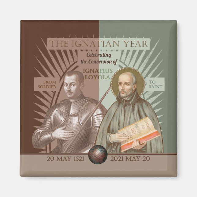 Ignatius Loyola: Från Soldier till Saint (SAE 004) Magnet (Framsidan)