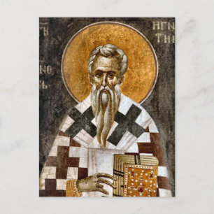 Ignatius of Antioch Orthodox Christian Icon Vykort
