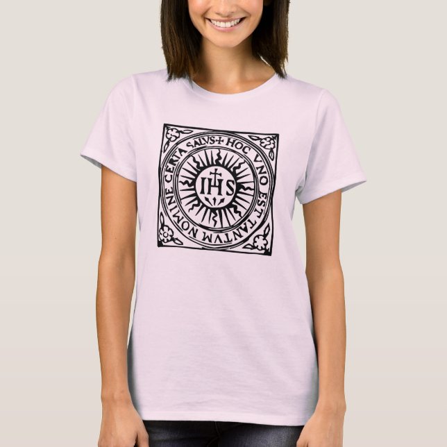 Ignatius of Loyola, Christogram T-Shirt (Framsida)