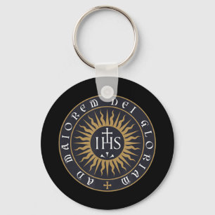 Ignatius of Loyola Society of Jesus Catholic T-Shi Nyckelring