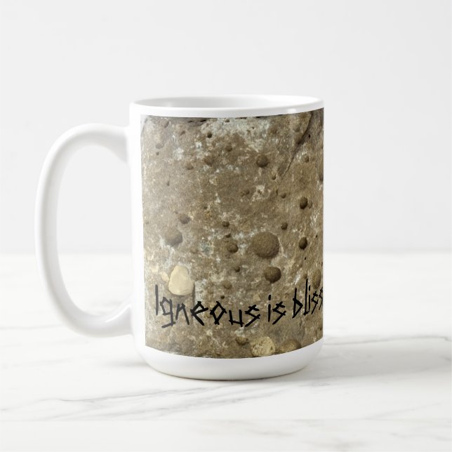 Igneous är salighet kaffemugg (Vänster)