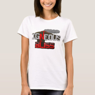 Igneous är salighetvulkanskjortan t-shirt
