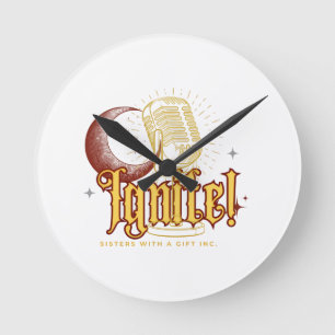 IGNITE! Brand Merch by SWAG Inc. Rund Klocka