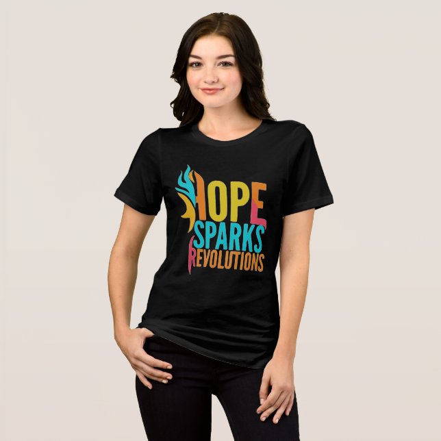 "Ignite Hope" T Shirt (Framsida Full)