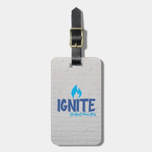 Ignite Luggage Tag Bagagebricka (Vertikal Framsida)