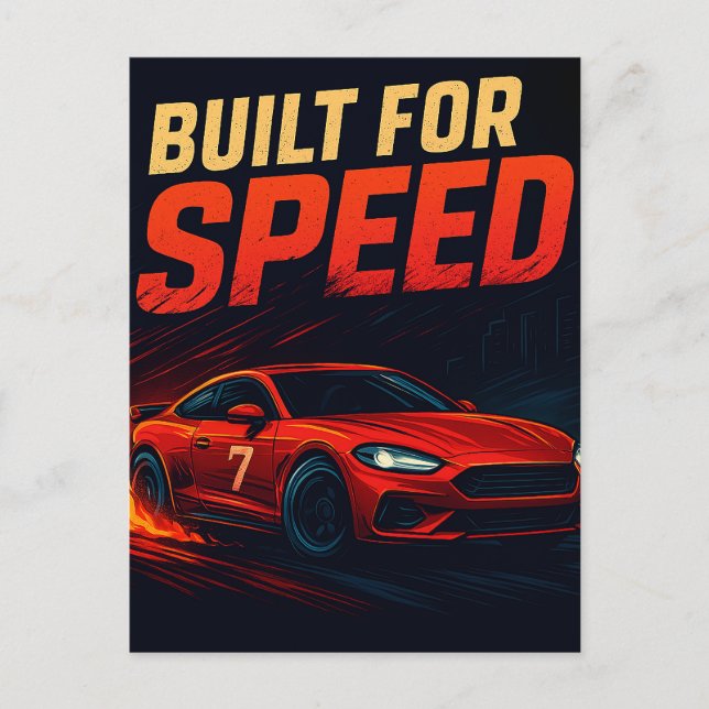 Ignite the Road  Vykort (Framsida)