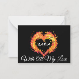 Ignite Your Love Anteckningskort
