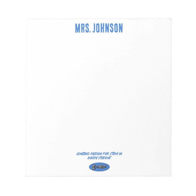 Igniting STEM Passion: Empowering Every Student Anteckningsblock (Framsida)