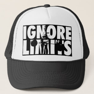 IGNORE LIMITS - Kvinnors viktande motivation Keps