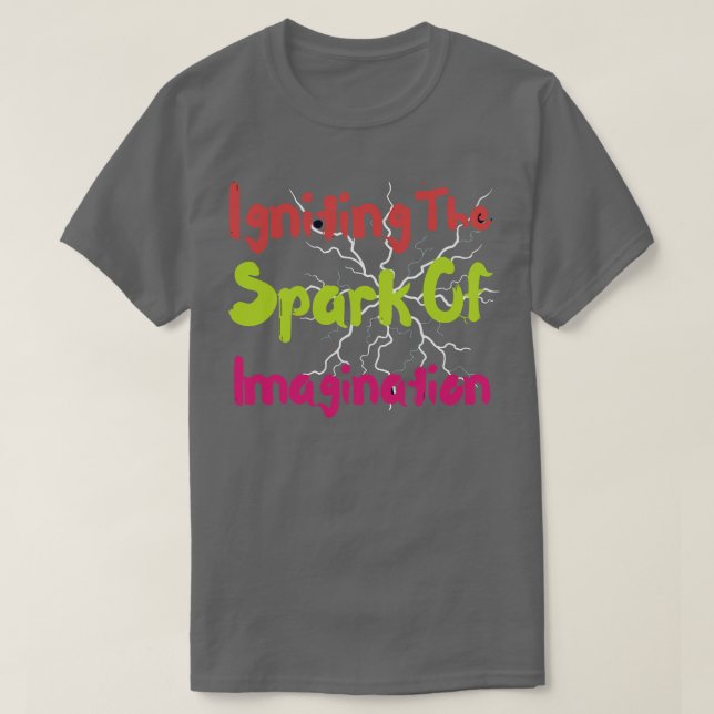 Ignorera bildens gnista t shirt (Design framsida)