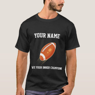 "Ignorera din inre mästare!" RUGBY TEAM T Shirt