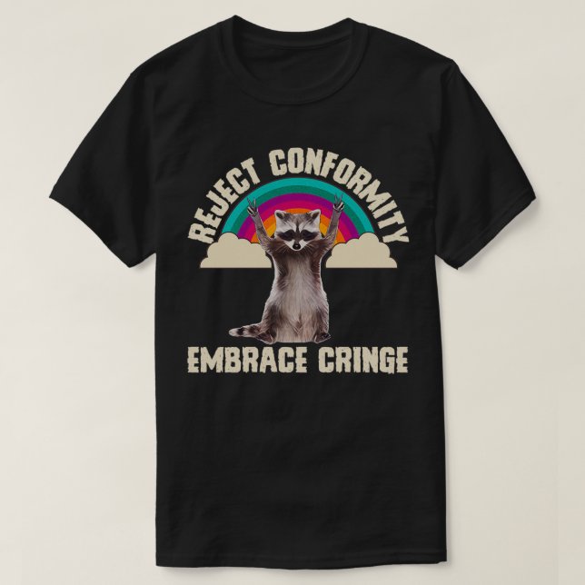 Ignorera överensstämmelsebegränsningsspärr t shirt (Design framsida)