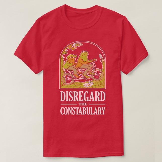 Ignorera polischefen t shirt (Design framsida)