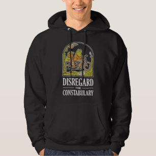 Ignorera Polisen - Roligt Groda Meme Polisen Hoodie