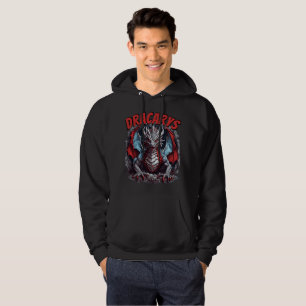 Ignorera Stil med teckningar - Retro Art Hoodie