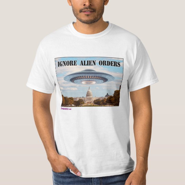Ignorera utlänningsorder t shirt (Framsida)