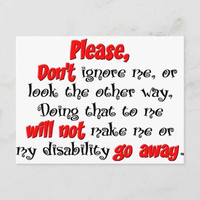 Ignorera Vykort (Framsida)