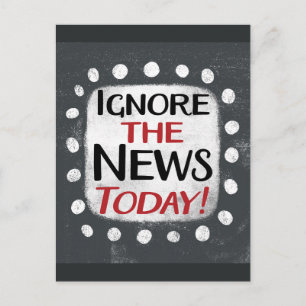 Ignorera vykortet News Today idag Vykort