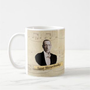 Igor Stravinsky historisk mugg