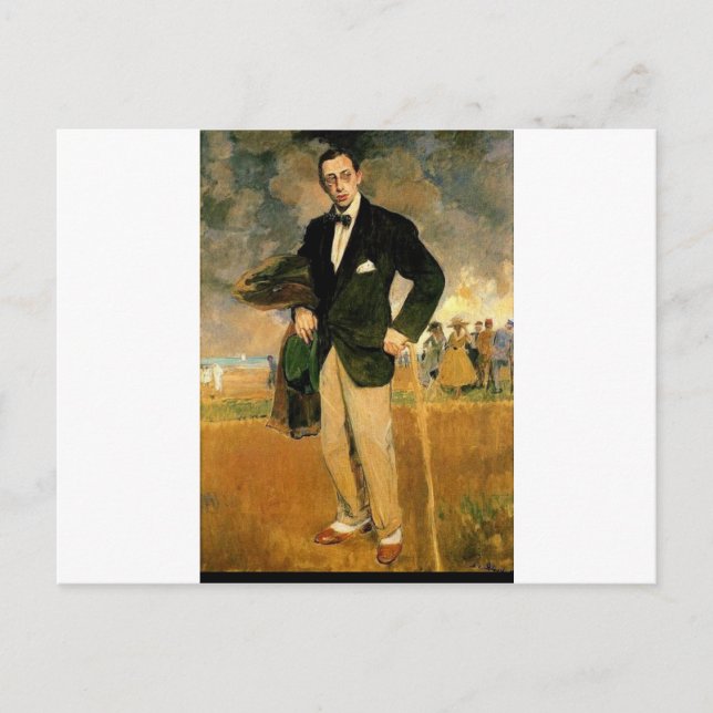 igor stravinsky vykort (Framsida)