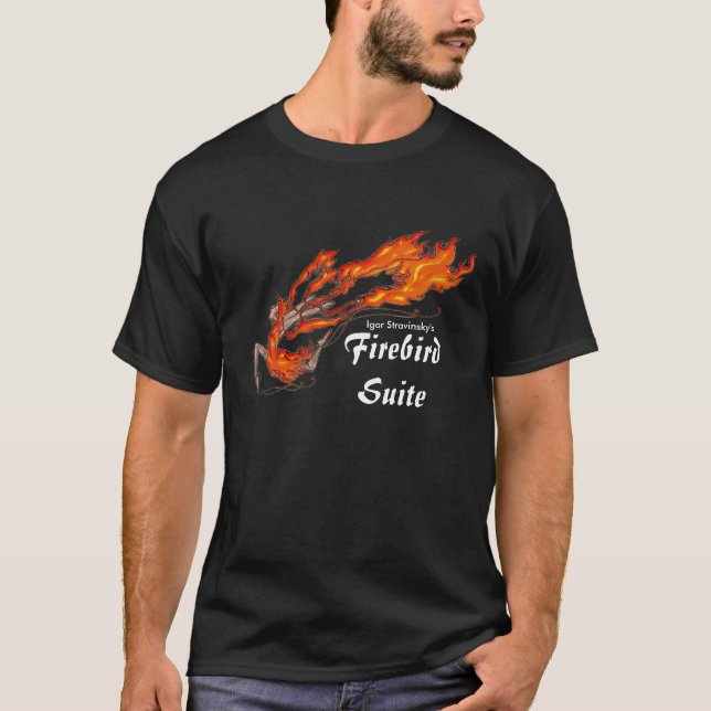 Igor Stravinskys Firebird följe T-shirt (Framsida)