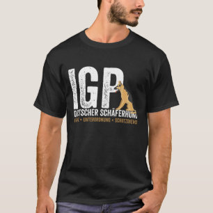 IGP Deutscher Schäferhund Fährte Unterordnung Sc T Shirt
