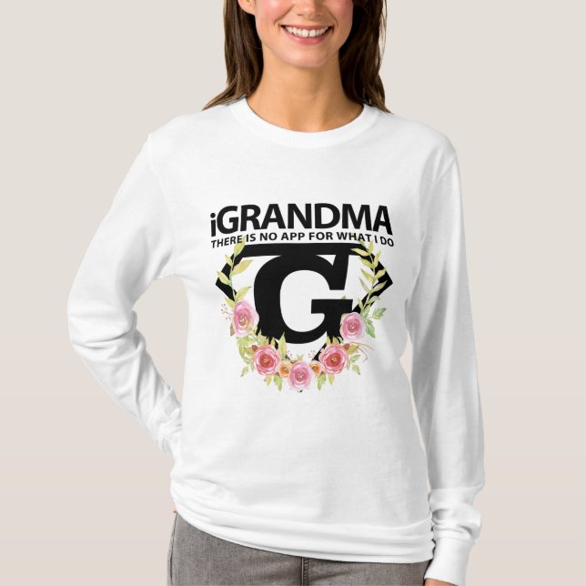 ’iGRANDMA’ T Shirt (Framsida)