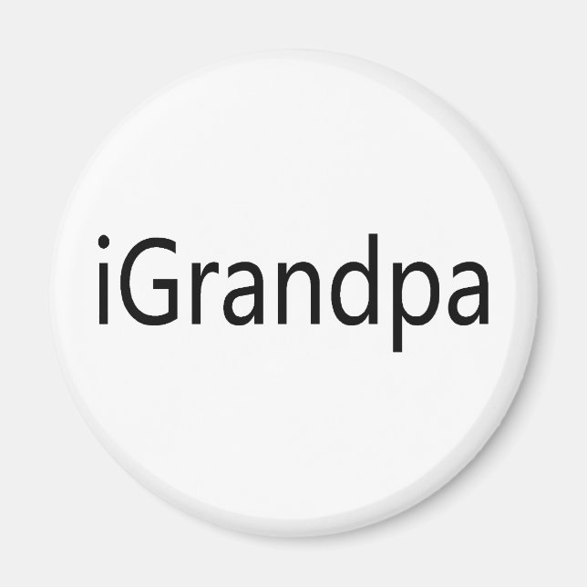 iGrandpa Magnet (Framsidan)