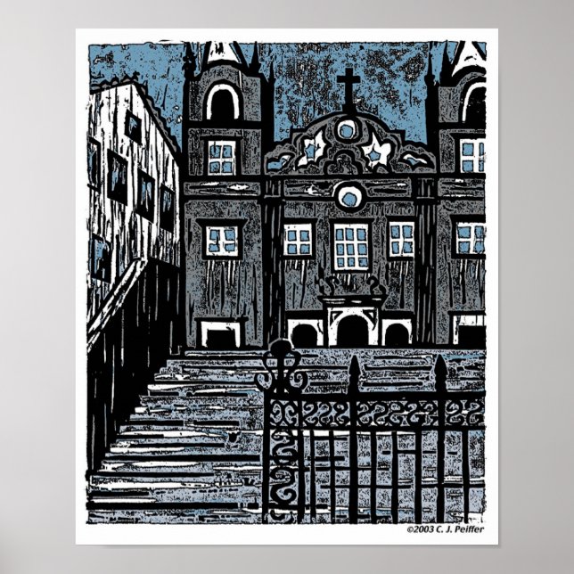"Igreja Nosso Senhor do Passo" Poster (Framsidan)