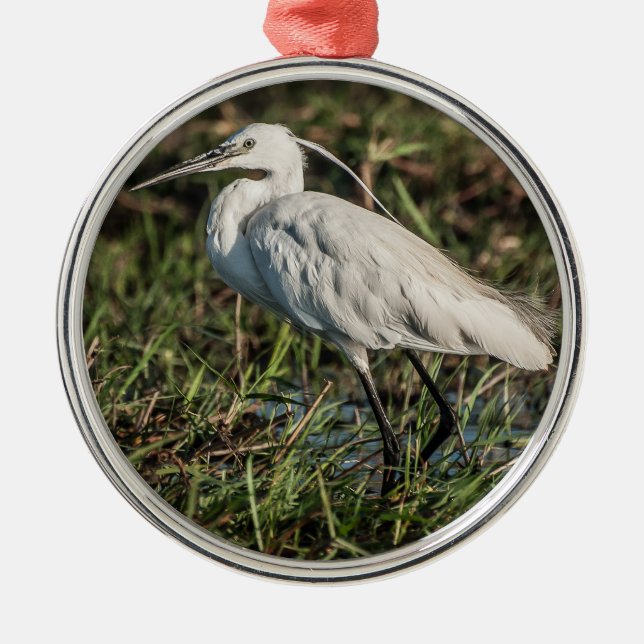 Igrid efter flod julgransprydnad metall (Framsidan)