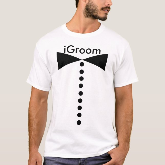 iGroom Skjorta Tee (Framsida)