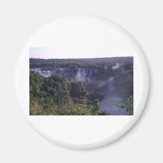 Iguacu Falls i Brasilien och Argentina Magnet (Framsidan)