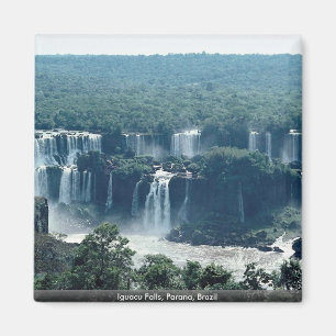 Iguacu nedgångar, Parana, Brasilien Magnet