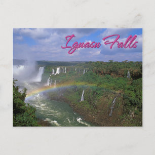 Iguacu säng, Brasilien Vykort