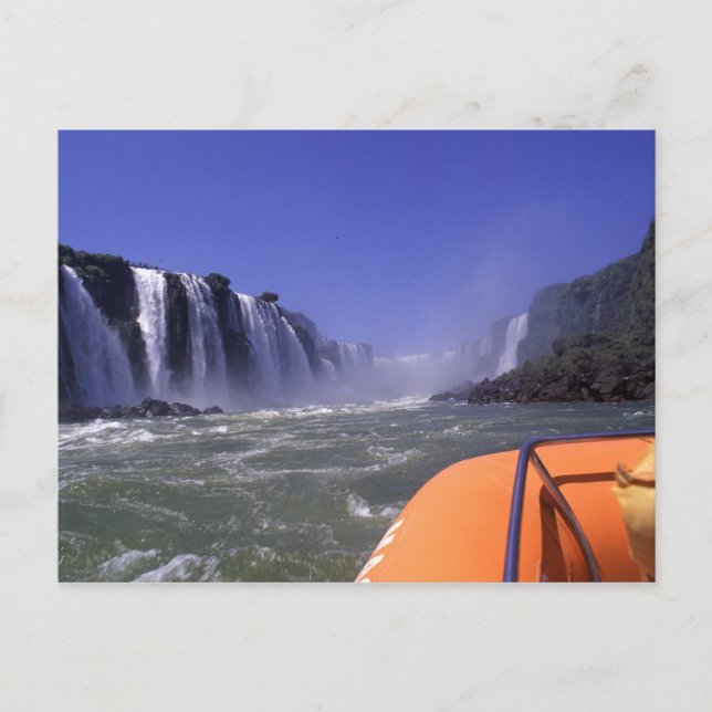 Iguacu Waterfalls, Brasilien och Argentina, vykort (Framsida)